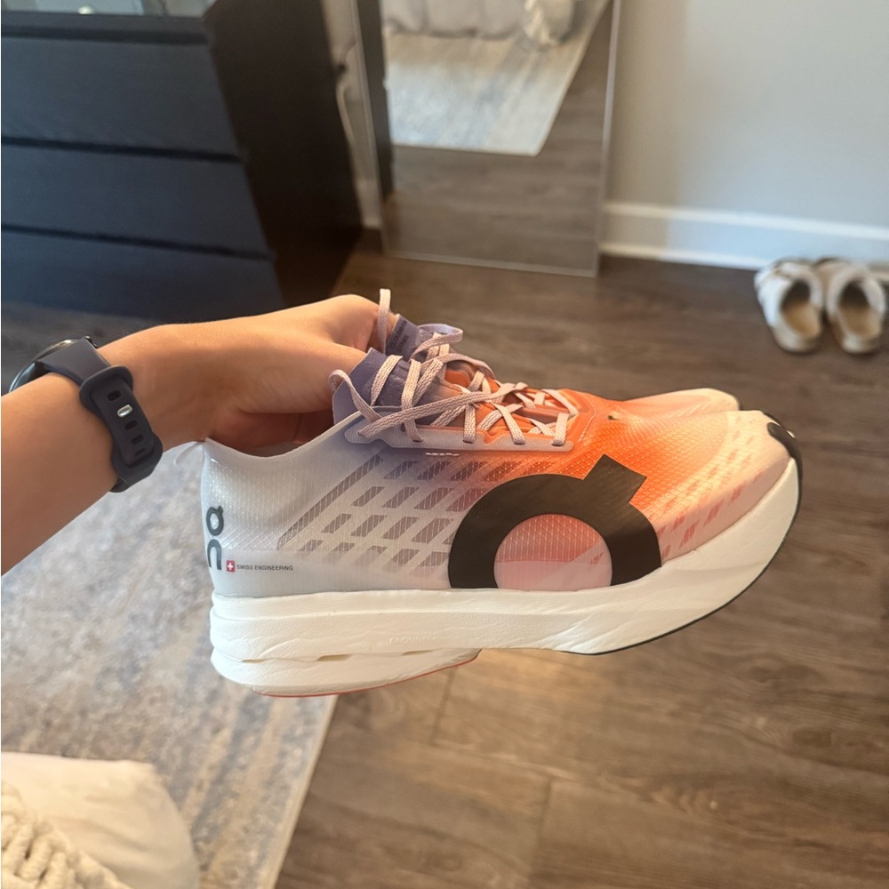 On Running Women's Gradient Running Shoes - Orange and Purple